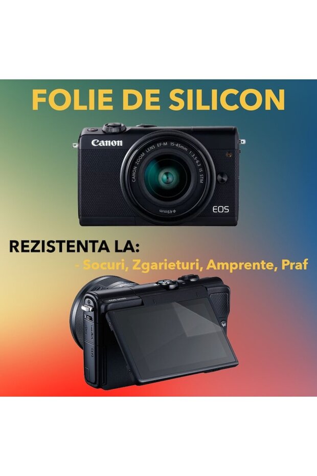 Focus Shield protection set compatible with Canon EOS M100 - 2