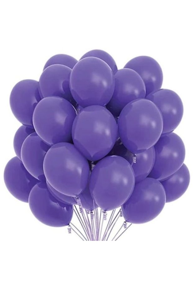 Set 100 baloane violet 28 cm