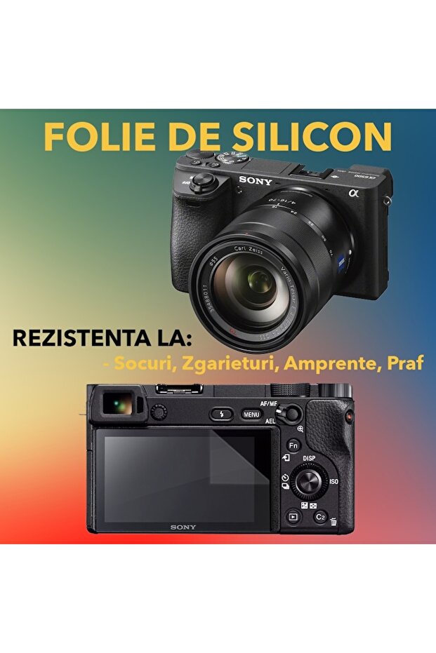 Protective set compatible with Sony A6500, Focus Shield - 2
