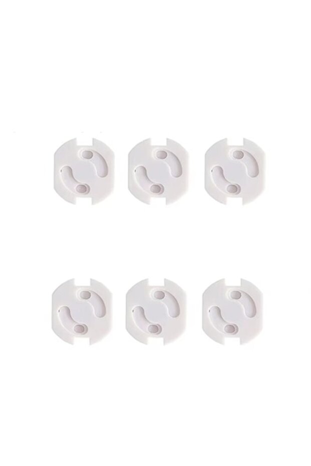 ElectroGuard Basic - Set 6 Socket Guards with Rotation Mechanism - 1