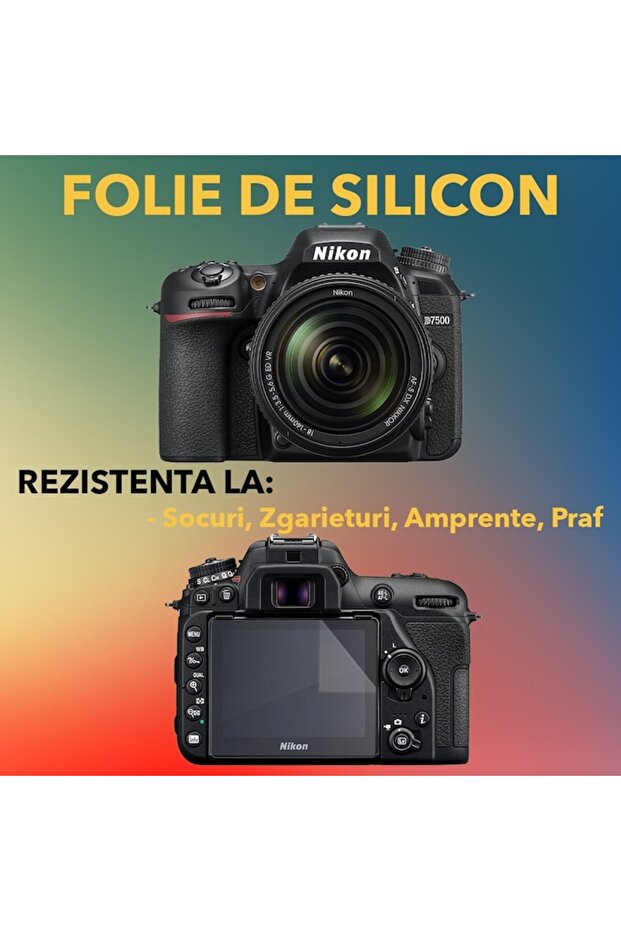 Set Protectie Compatibil cu Nikon D7500 - Focus Shield - 2