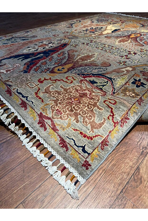 El Dokuma Afgan Halısı - 3