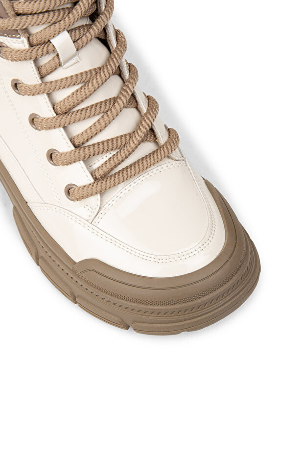 Kadın Bej Rugan Bot - 5