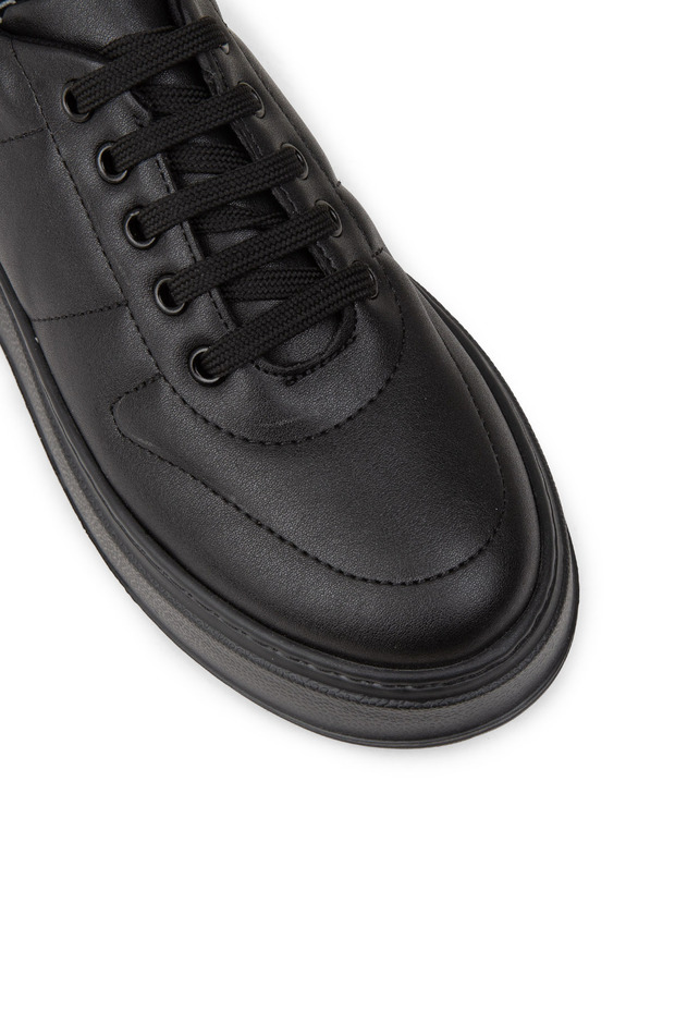 Kadın Siyah Sneaker Ayakkabı - 5
