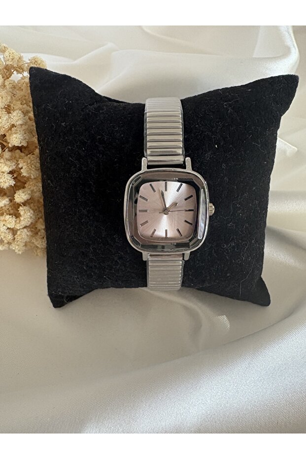 Gümüş renk saat - 2