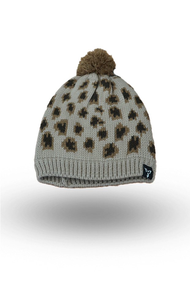 caciula ciucre, leopard, femei - 1