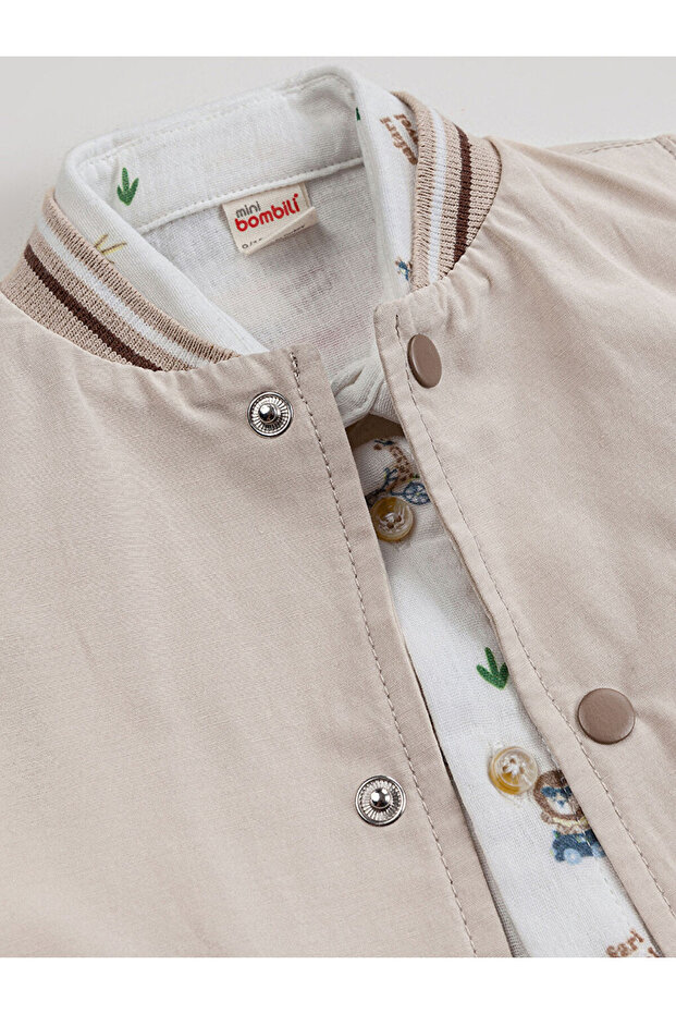 Erkek Bebek 6-18 Ay Bej - 6