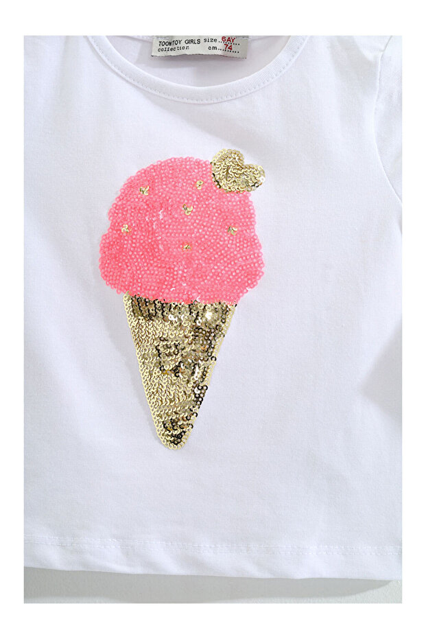 Kız Çocuk Pullu Etekli - 3