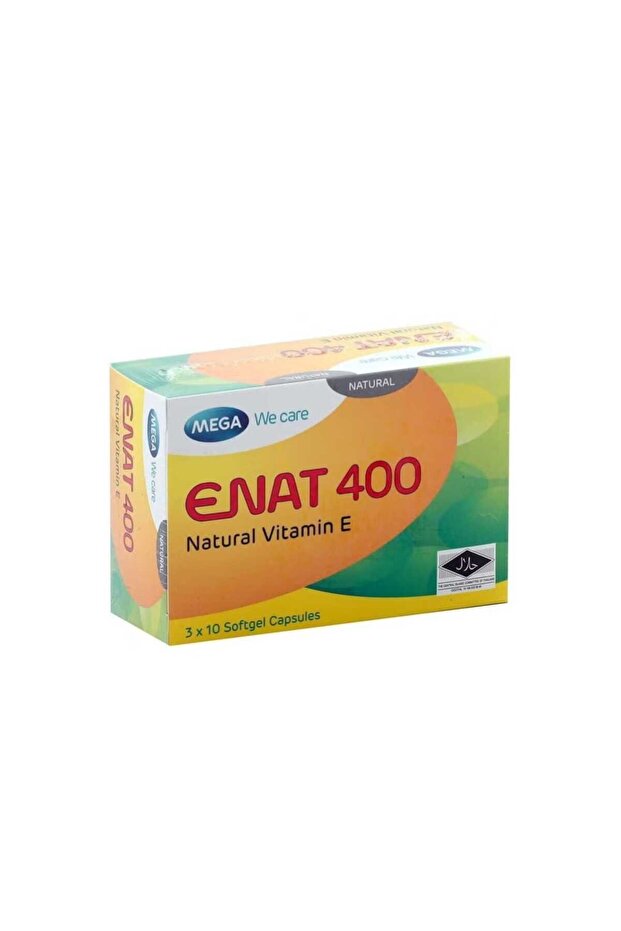 ENAT 400 MG NATURAL VIT-E SOFTGEL 30"S"