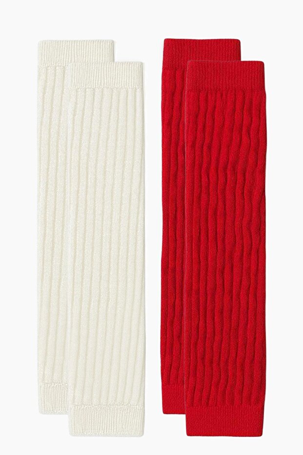 2 Çift Basic Kalın Pamuk Karışımlı Tozluk - 1