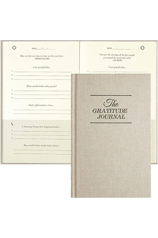 The Gratitude Minute Journal, a Few Minute Journal, Daily Journal with Prompts for Affirmation, Happ