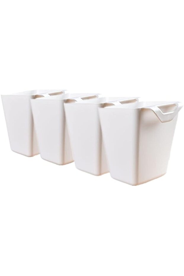 4 Pack Hanging Cup Holders,Trolley Basket Storage,Rolling Cart Accessorie,4i75x4"Storage Containers