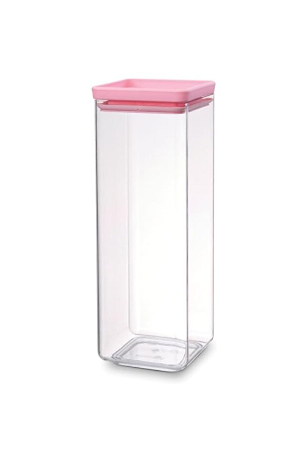 Brabantia square canister Pink 2i5 L 290107