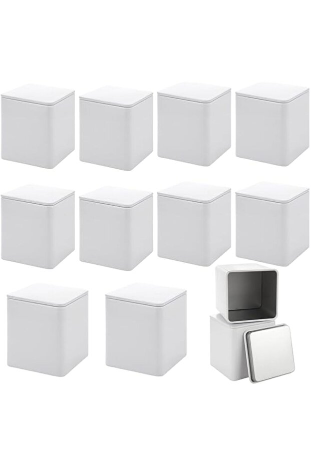 KASTWAVE Tea Tin Canister with Airtight Double Lids, Small Tea Tin Canisters, Leaf Tea storage Airti