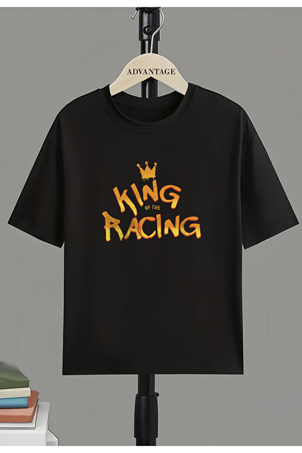 Motorsport King Racing Printed Children's T-Shirt