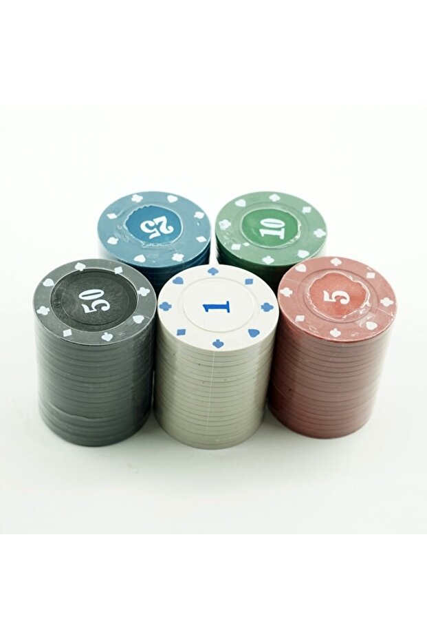 Set de Poker Complex cu 200 de jetoane, - 2