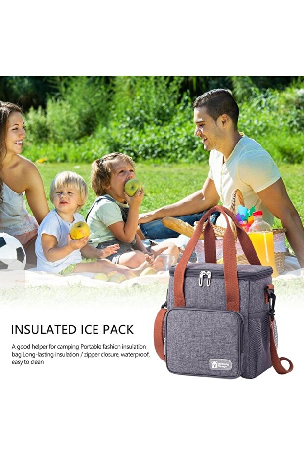 Optim Solution Insulated Bag, 50L, waterproof, gray - 2