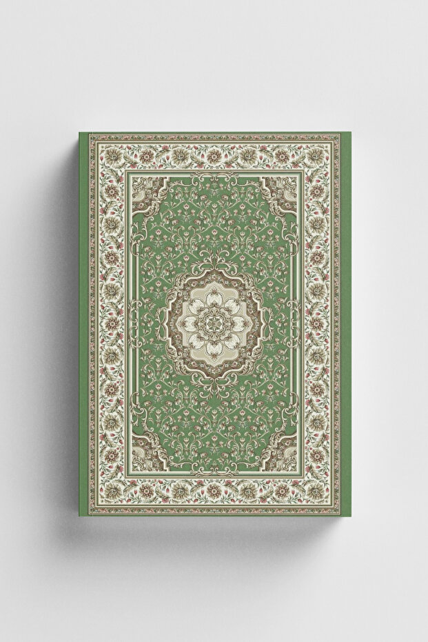 Ethnic Pattern Series 1- Green Dotted Notebook