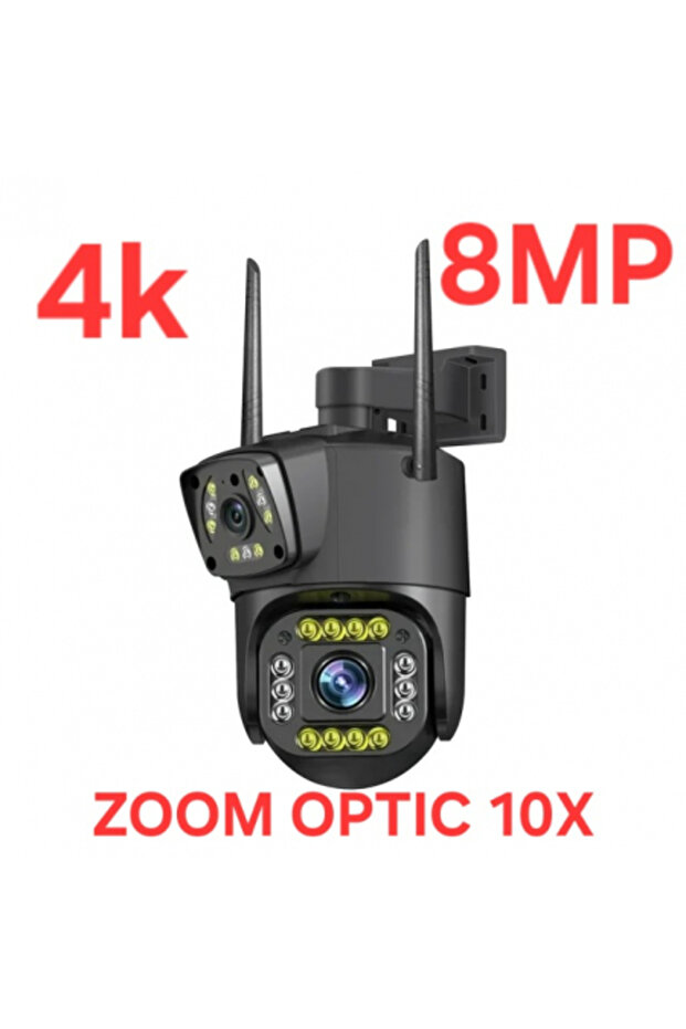 Dual surveillance camera, wireless, 2 lenses, bidirectional communication, with application for Android - 2