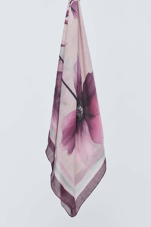 Eylül Desen Bambu Şal - 4