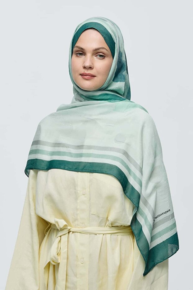 شال من الخيزران بنمط سبتمبر - 1