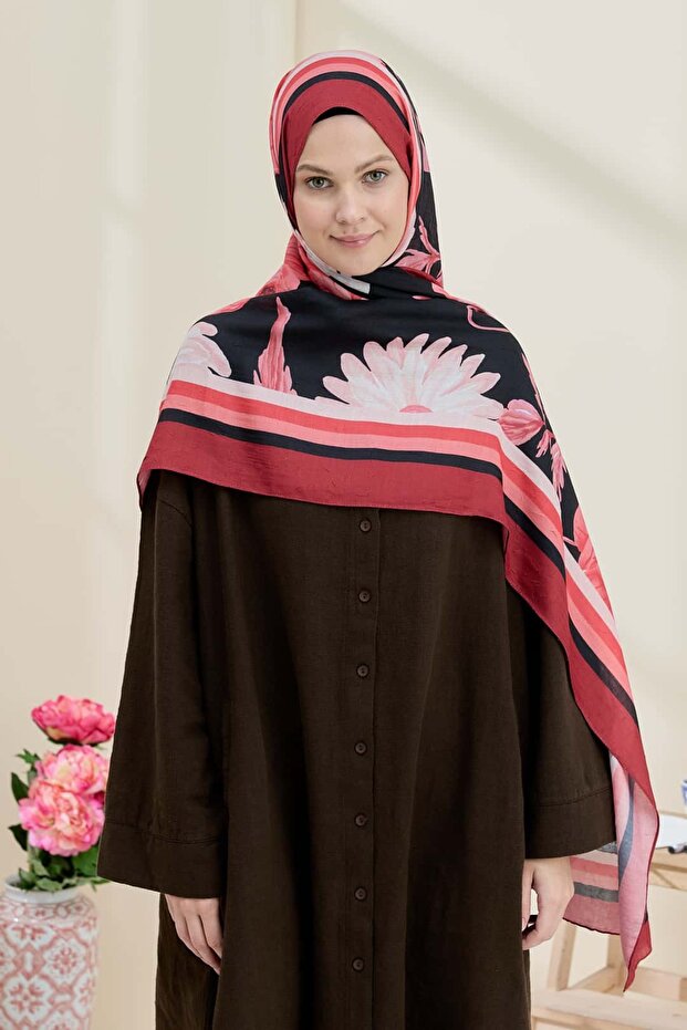 Margarit Desen Bambu Şal - 1