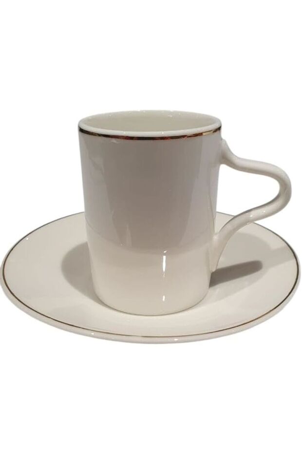 طقم فناجين قهوة وصحن 12 قطعة - 5