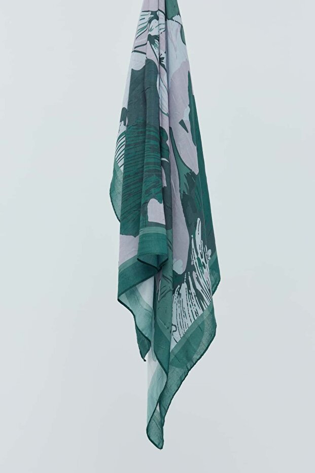 وشاح من الخيزران بنمط الفاوانيا - 4