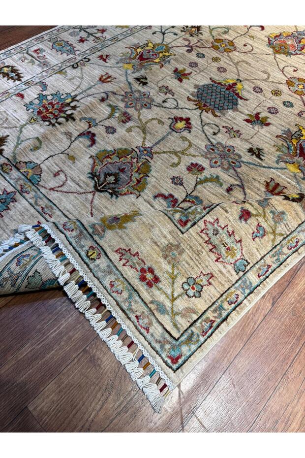 El dokuma Afgan halısı - 1