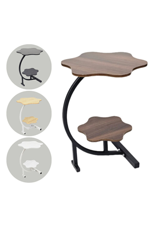 Set of 4 service tables in several colors - 1