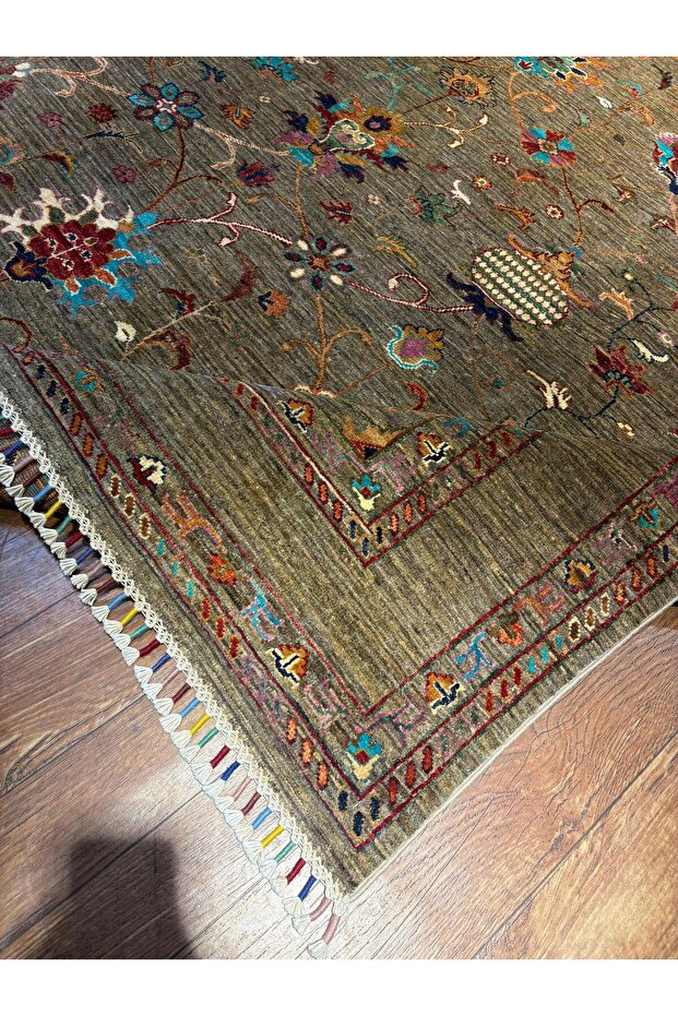 El dokuma Afgan halısı - 3