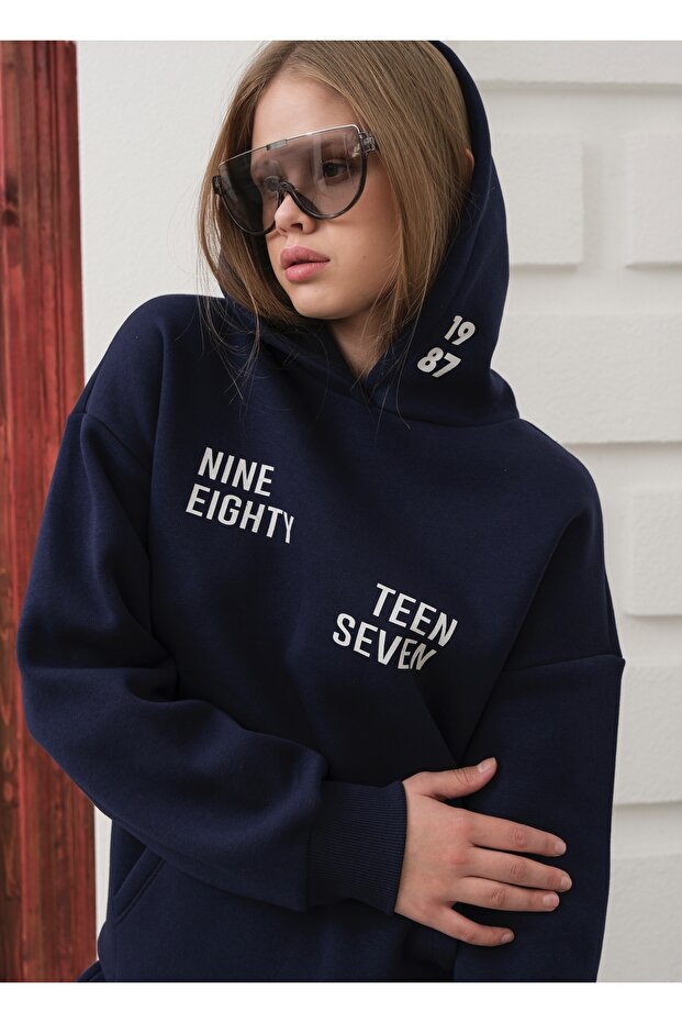 3 Thread Hoodie Tracksuit Set Printed