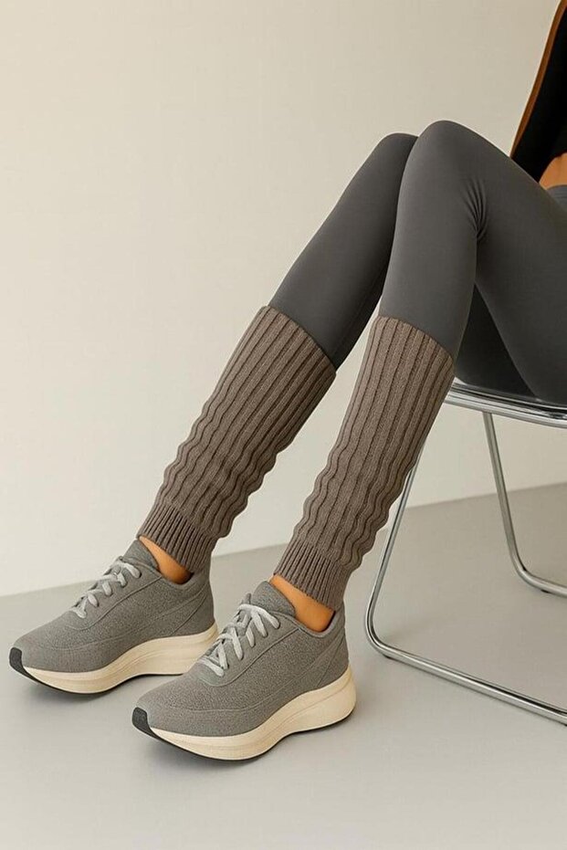 3 Çift Basic Kalın Pamuk Karışımlı Tozluk - 6