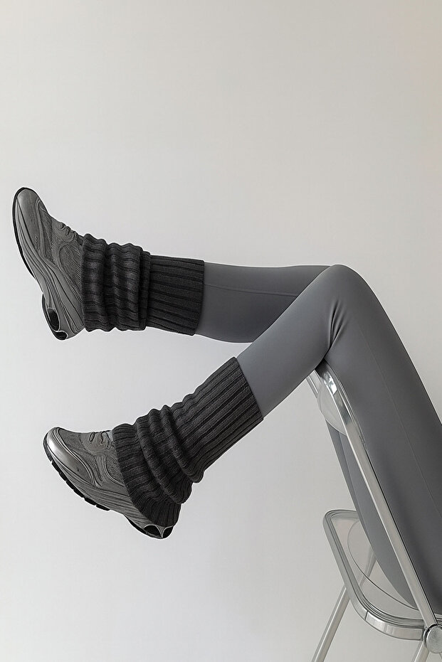 قطعتان من سراويل الضغط الأساسية السميكة المصنوعة من مزيج القطن - 6