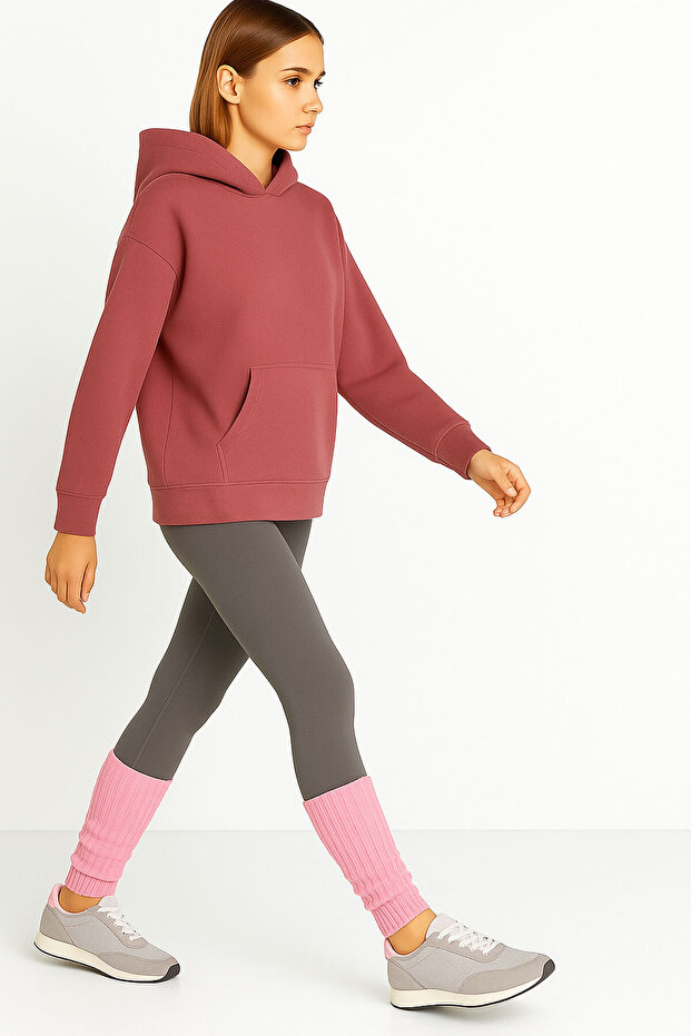 سروال أساسي سميك من القطن - 4