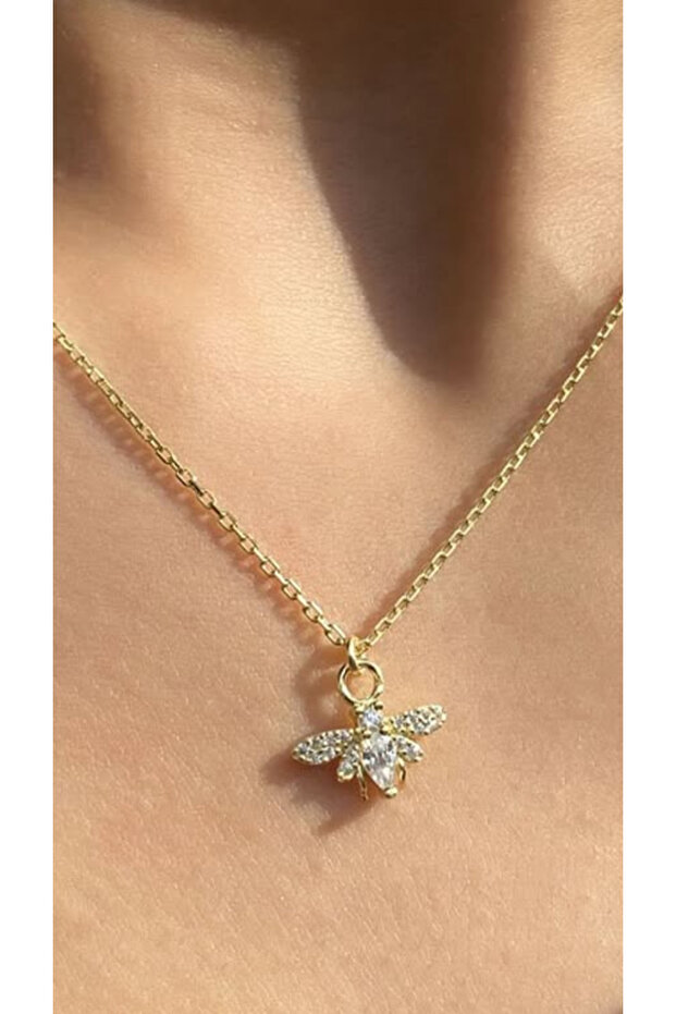 Arı Kolye 925 Ayar - 1