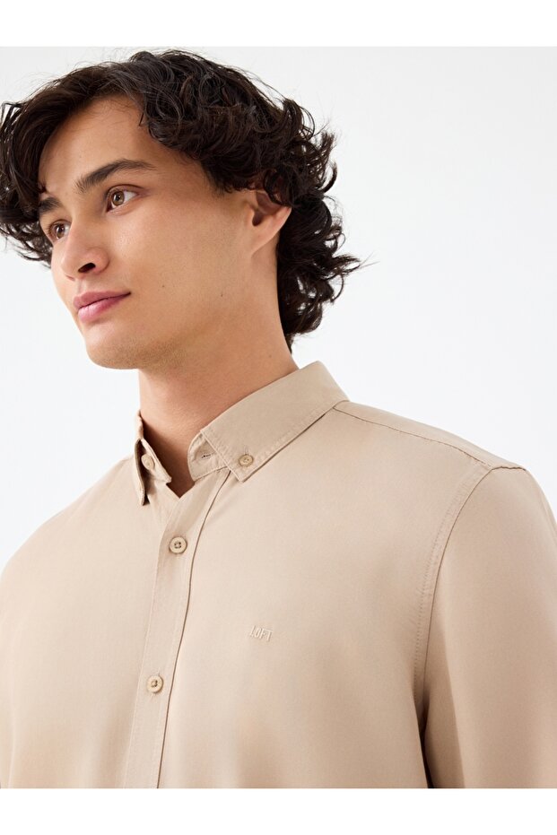 Regular Fit Erkek Gömlek U.kol - 4