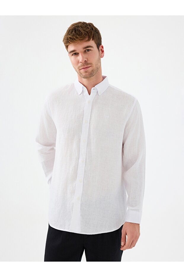 Regular Fit Erkek Gömlek U.kol - 1