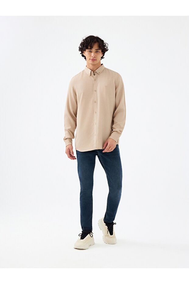 Regular Fit Erkek Gömlek U.kol - 2