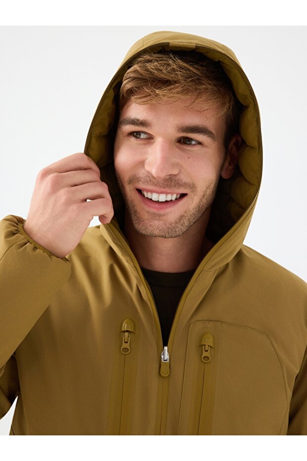 Regular Fit Erkek Mont - 6