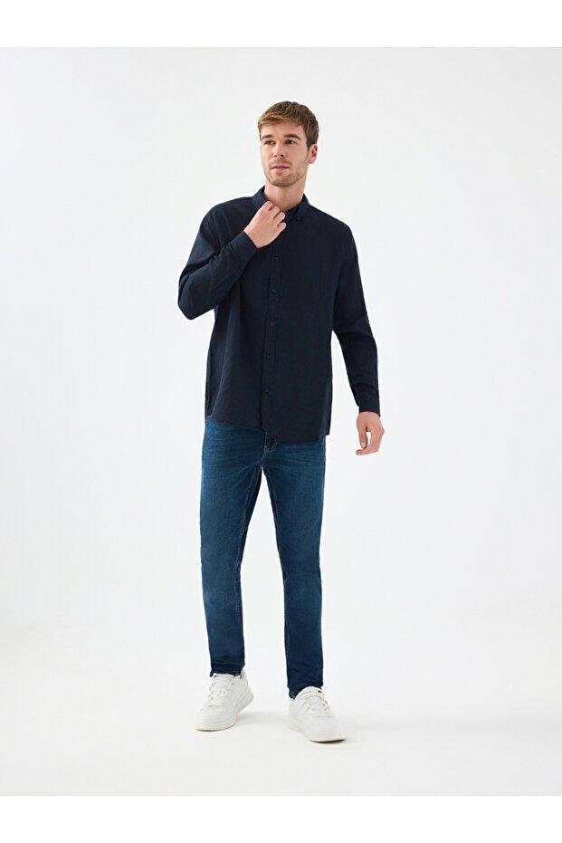 Regular Fit Erkek Gömlek U.kol - 2