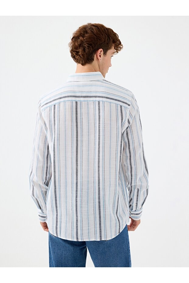 Regular Fit Erkek Gömlek U.kol - 3