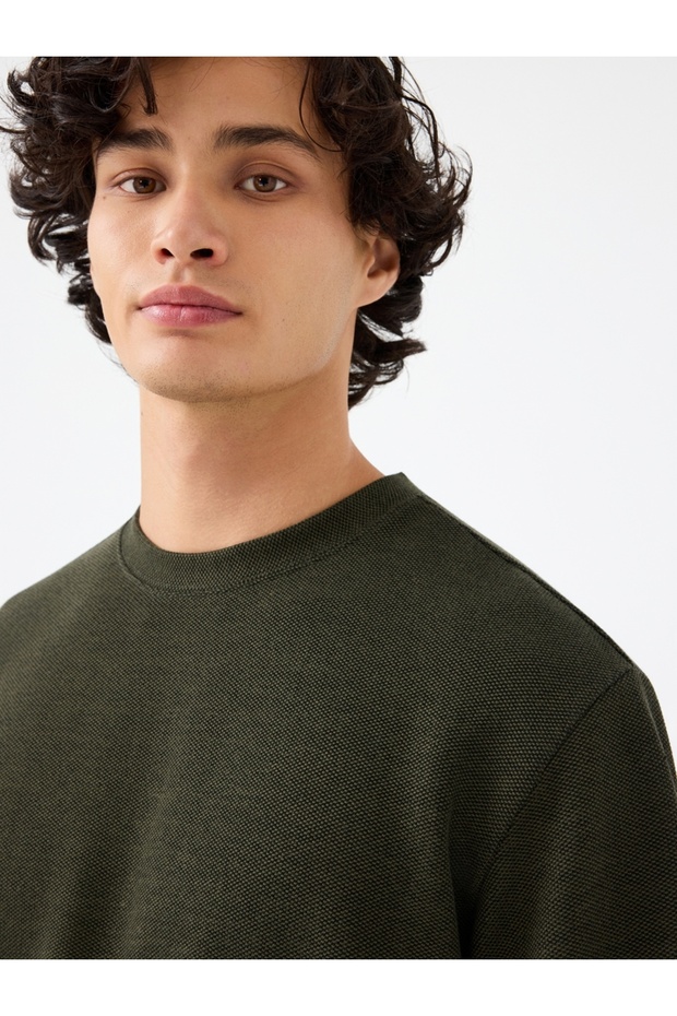 Regular Fit Erkek Tshirt U.kol - 4