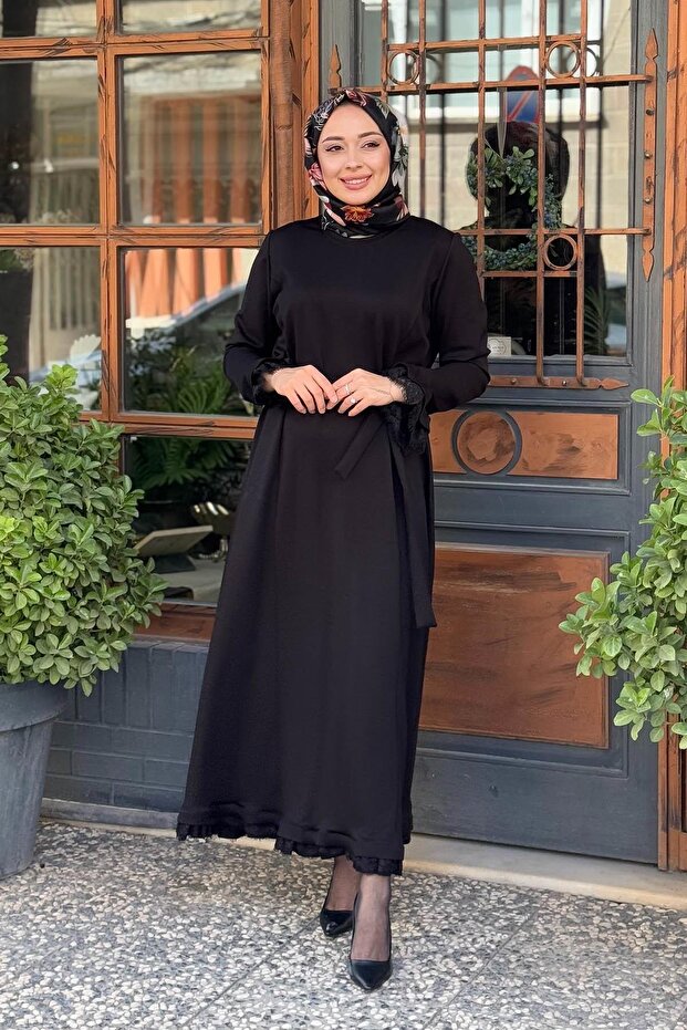 Elbise 38823 Siyah - 1