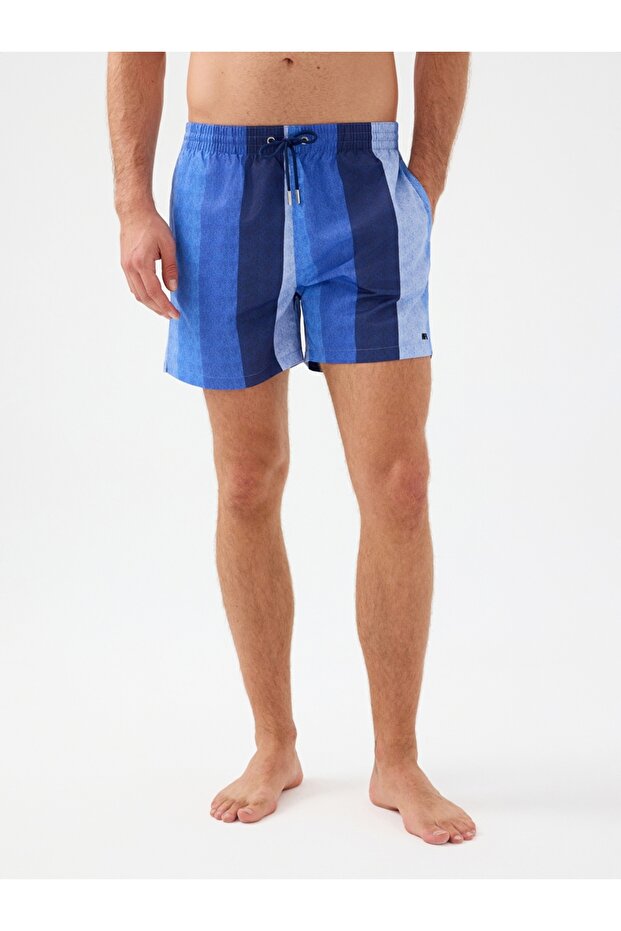 Regular Fit Erkek Deniz Şortu - 2