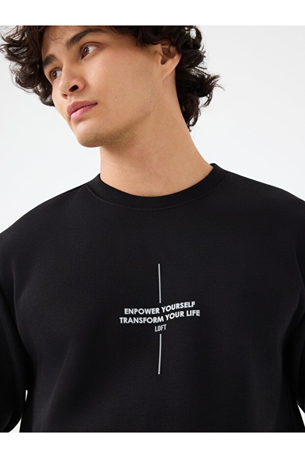 Regular Fit Erkek Sweatshirt - 4