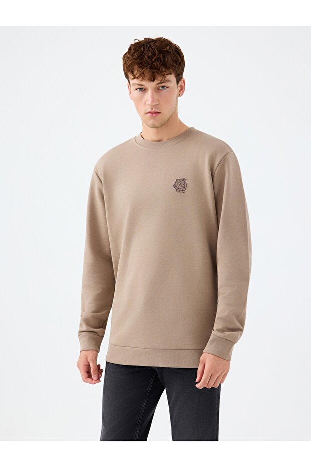 Regular Fit Erkek Sweatshirt - 1