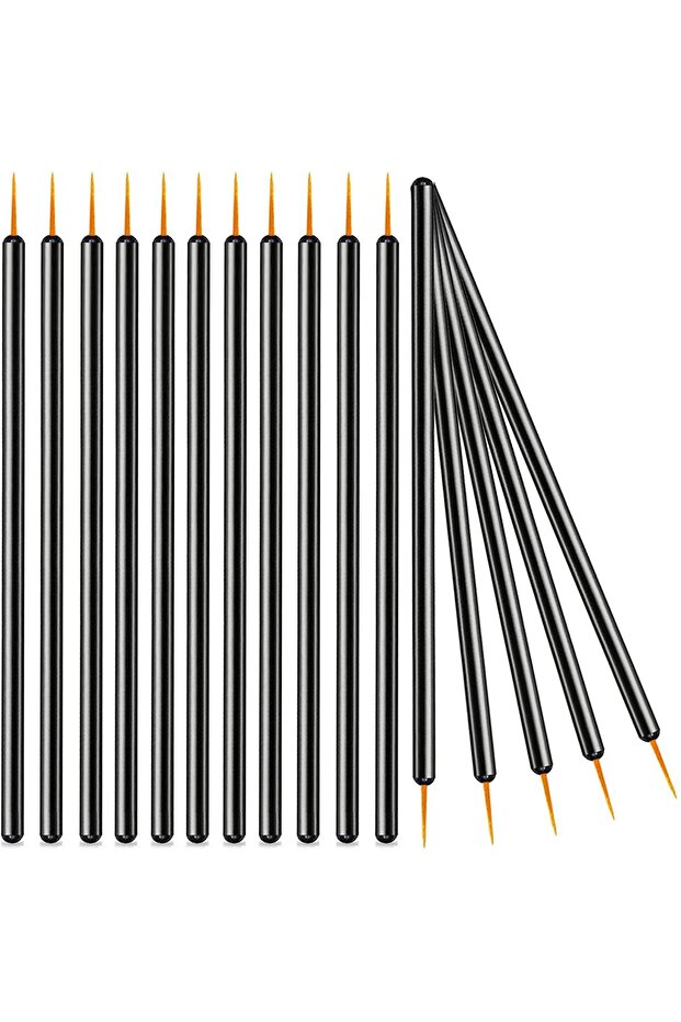 100 Pack Disposable Ultra-fine Eyeliner Brush Applicator