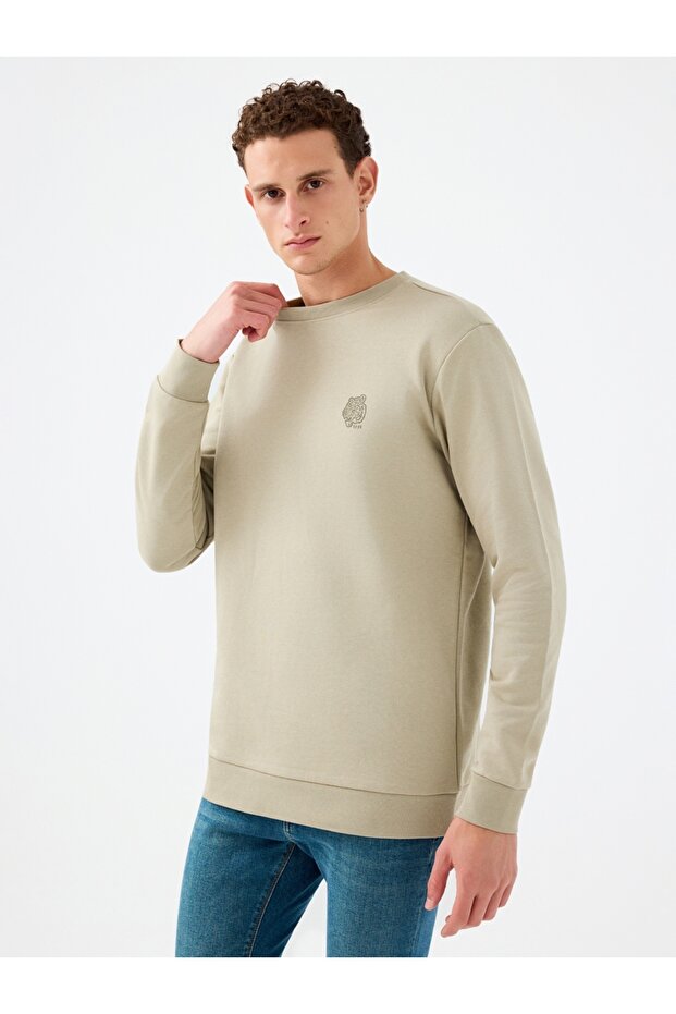 Regular Fit Erkek Sweatshirt - 1