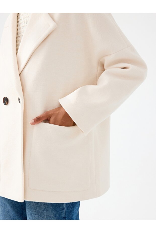 Oversize Kadın Kaban - 6